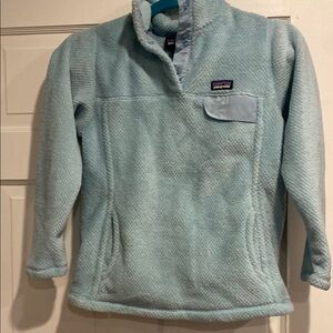 Patagonia Light Blue Fleece Pullover